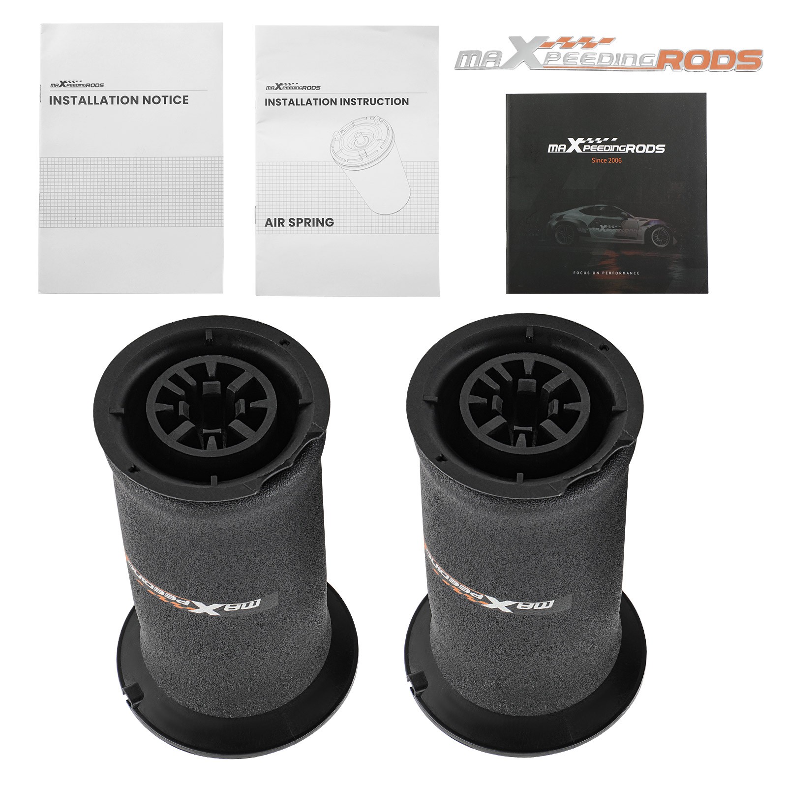 Suspension pneumatique arrière premium pour BMW E61 soufflets renforcés OEM 37126765603