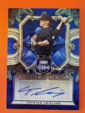 2023 Elite Extra Trystan Vrieling RC Auto Blue Hidden Gems #HG-TVG Giants 🔥🔥