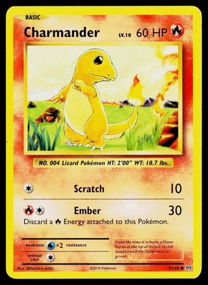 Charmander Common XY - Evolutions 9/108 MP