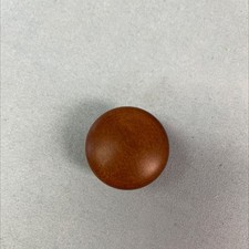 1-1/4 Finished Wood Knob Walnut
