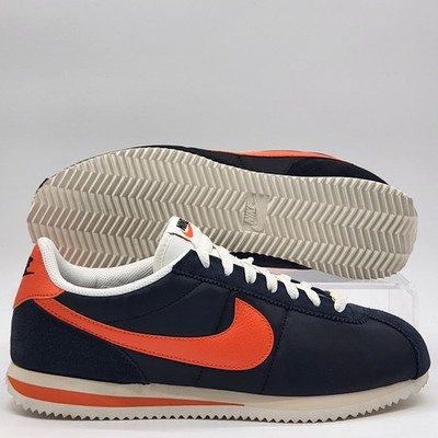 Mens Size 9.5 Nike Cortez TXT Black Orange Shoe HF0263 003 NEW | eBay