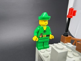 LEGO 6071 Forestmen's Crossing-Complete BUILD + Extra Minifigures (READ)