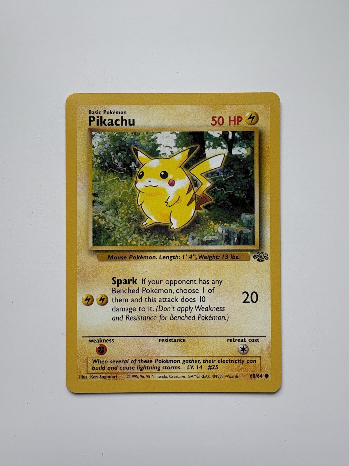 Pikachu 60/64 Jungle Regular