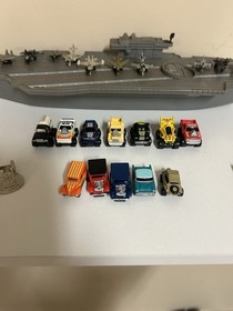 Lot of 30 VTG Carrier GALOOB Micro Machines Road Champs Etc. Star Trek & Tanks