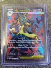 Pokémon TCG Holo Ultra Rare Full Art Mega Lucario EX 160/132