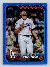 2024 Topps Update #US196 Blake Treinen Royal Blue