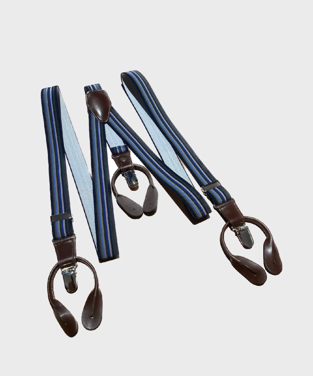 Эластичная бретелька Bobby Bolton с застежкой на пуговицы синего и правого цвета 16990₽