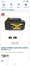 Dewalt 4.0Ah Li-ion Battery XR Range Lithium-Ion 4Amp