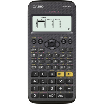 Casio FX-82DEX  Schulrechner Schwarz Display (Stellen): 12 batteriebetrieben ...