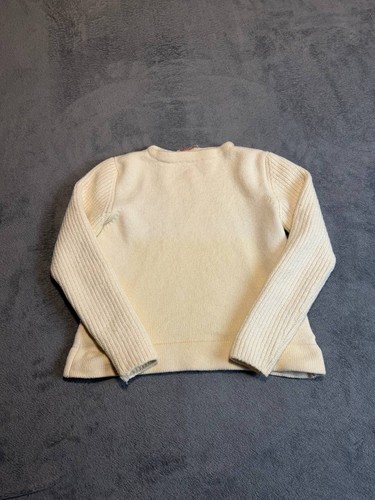 Prada, Maglione Prada vintage beige in maglia made in Italy