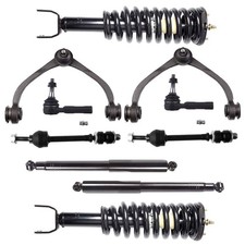 12pc Suspension Kit 05-09 Dakotaraider Struts Shocks Ctrl Arms Tierods Swaybars