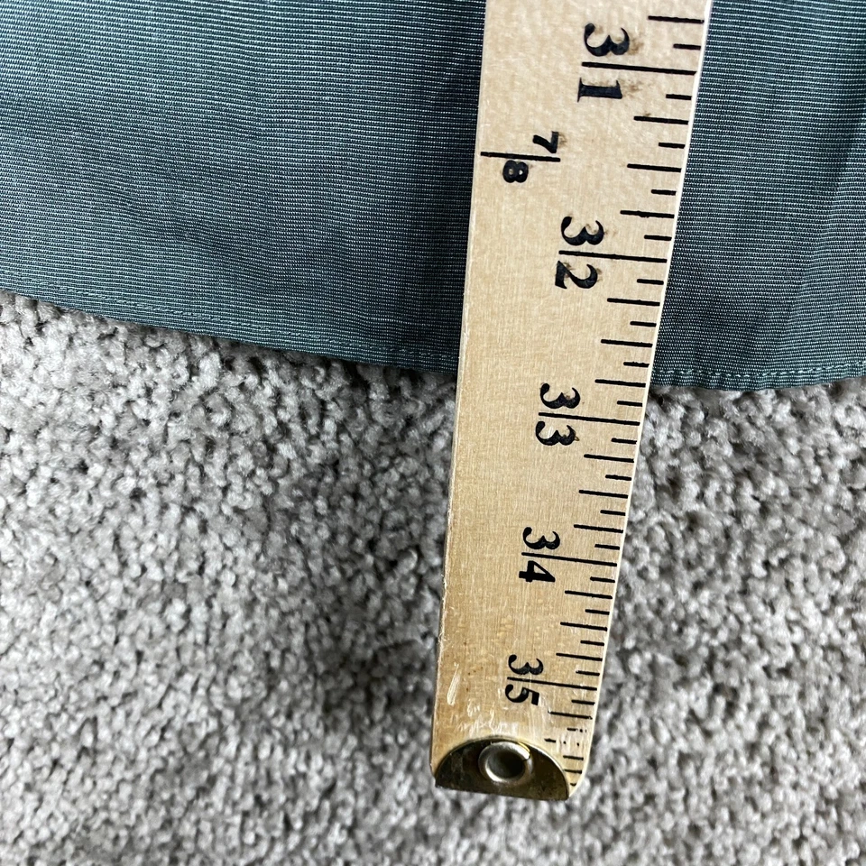 Merona Dress Shirt Men's 18-18.5 Long Sleeve Green Chest Pocket Regular Fit - Image 4 of 4