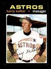 1971 Topps #312 Harry Walker MG NM/NM+ X3698779