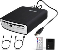 Portable Universal DVD CD Player with USB AUX Port Car Vehicle Laptop TV Mac..