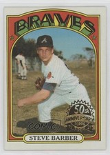 2021 Topps Heritage 1972 Topps 50th Anniversary Buybacks Steve Barber #333 d0b