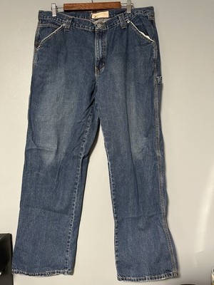 Red Camel Men's Carpenter Denim Blue Jeans 38x32
