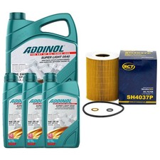 Motoröl Set 5W-40 Super Light 0540 8 Liter + Ölfilter für Porsche 911 Macan 3.0 