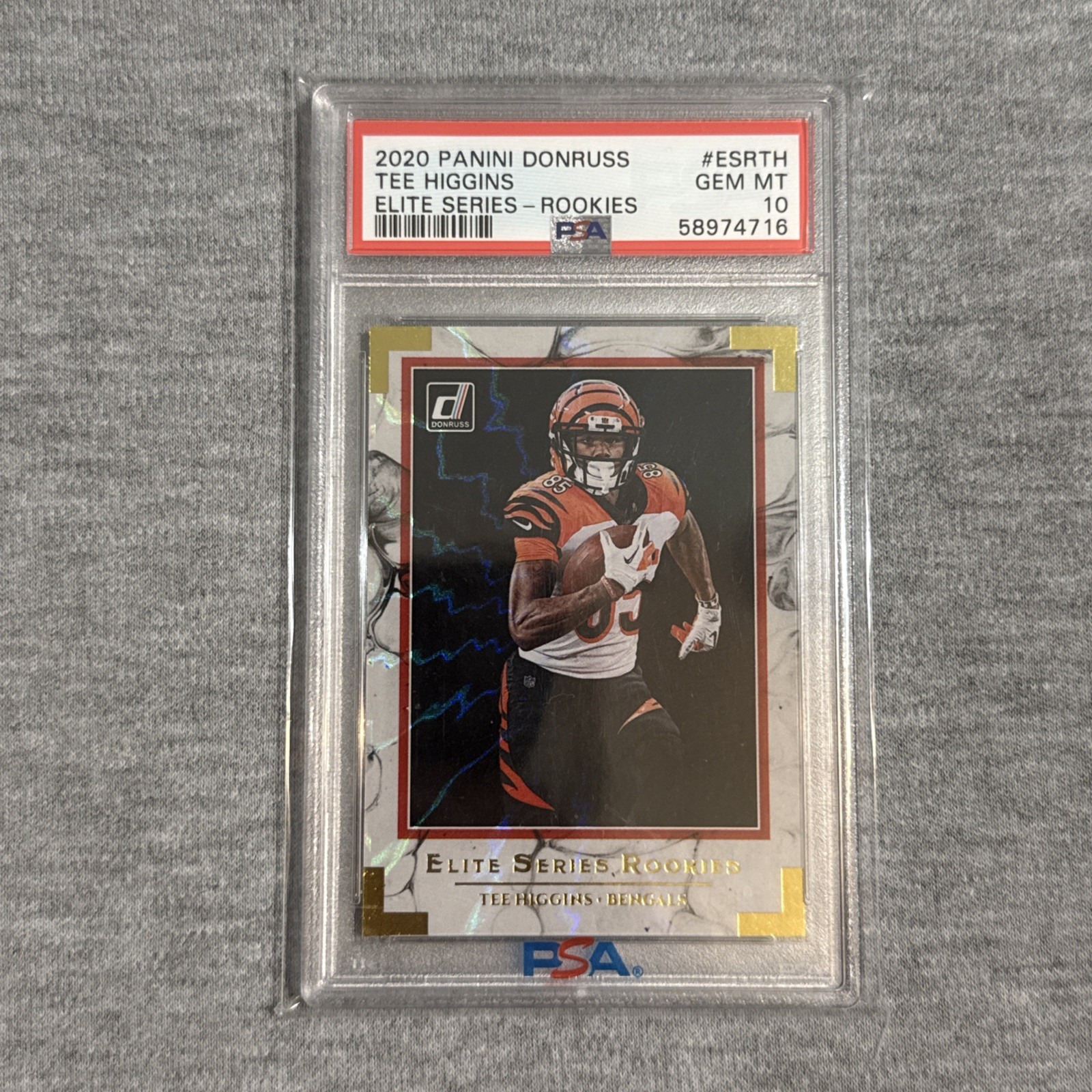 Tee Higgins Panini Donruss Elite Series #ESRTH Rookies