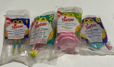 VINTAGE 1994 McDonald's Happy Meal Toys BARBIE   s 1, 2, 3, 8, SEALED