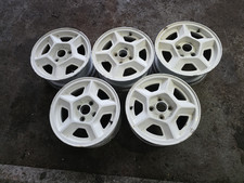 opel manta gte ronal 6" x 14" alloy wheel et30  4x 100 pcd white 5 available