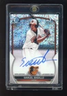2023 Bowman Chrome Speckle Refractor Samuel Basallo RC Rookie AUTO 137/299