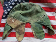 ORIGINAL 1973 US ARMY USMC Issue Vietnam war m1 h3lmet cover Mitchell leaf camo