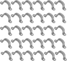 (1" Conduit Strap 30 Pack) Yariwiz 1 inch Plastic 1 Strap-30 Pack, Gray 