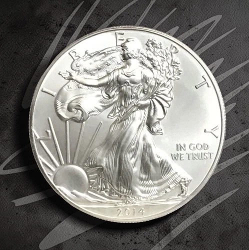 US Mint American Eagle 2014 1 oz Silver Coin .999 Fine Bullion