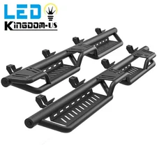 Running Boards For 2020-2026 Jeep Gladiator JT 4-Door Two Raised Steel Side Step