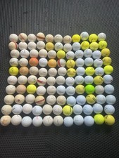 110 Vintage Old Golf Balls Lot 50  s 60  s 70  s And More