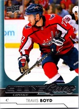 Travis Boyd Base SP Authentic - 2017-18 Upper Deck Update 513 NM