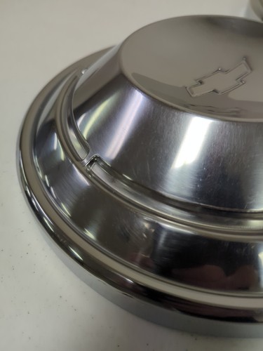 Nice Set Of 4 68-70 Chevy Dog Dish Hub Caps 10.5" Camaro Chevelle Nova - Bild 3 von 23