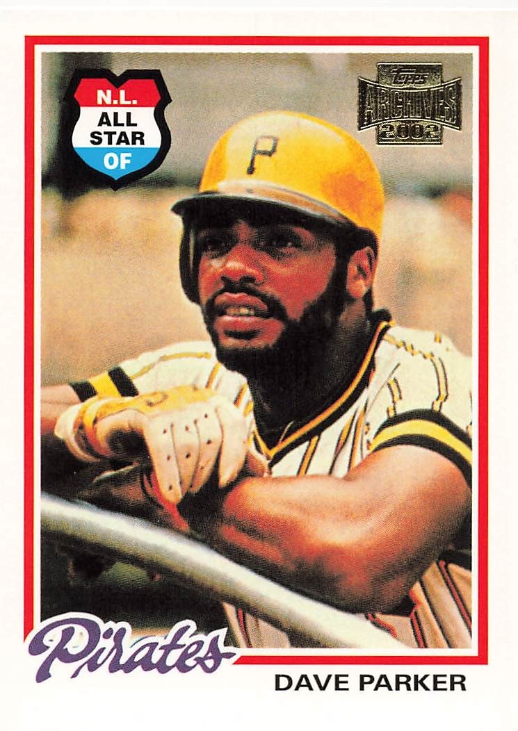 DAVE PARKER 2002 TOPPS ARCHIVES BASEBALL #42
