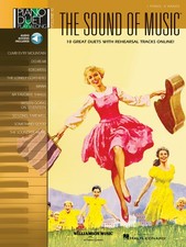 The Sound of Music for Piano Duet Play-Along Vol 10 Movie Sheet Music Book Audio