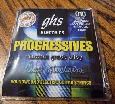 GHS Progressives Electric Guitar Strings Set PRDM Dave Mustaine Signature Series