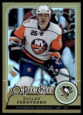 2008-09 O PEE CHEE METAL Ruslan Fedotenko Pittsburgh Penguins #433