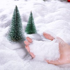 80g Dekoschnee weiß Kunstschnee Streuschnee Schnee Weihnachten