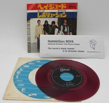 The Beatles Hey Jude / Revolution Japan Red Vinyl 7" 45 giri/min OR2121 S2141
