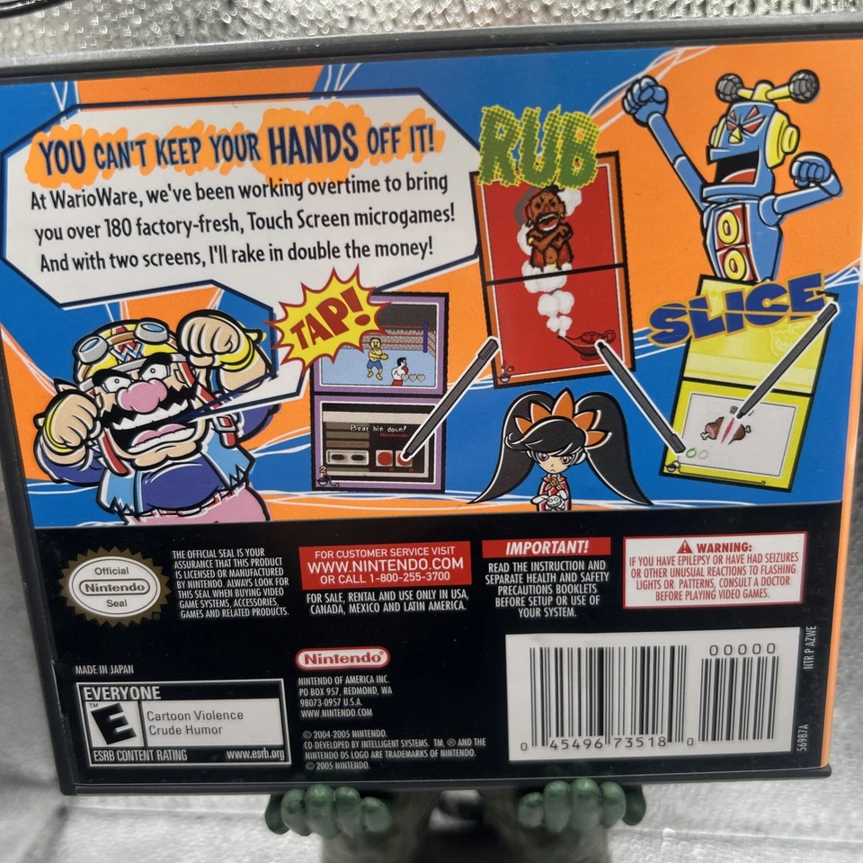 WarioWare: Touched! For Nintendo DS Complete Tested Authentic - Image 2 of 3