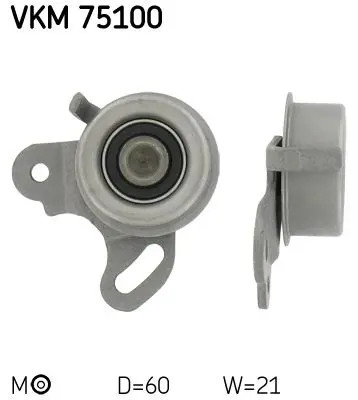 SKF Spannrolle, Zahnriemen VKM 75100 für HYUNDAI MITSUBISHI - Bild 2