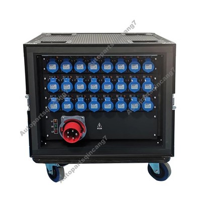63A 5PIN Input 24 Road 16A CEE Output Power Distributor Box