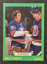 1973-74 Topps Hockey #162 Billy Smith Rookie Card NY Islanders Very Nice!. rookie card picture