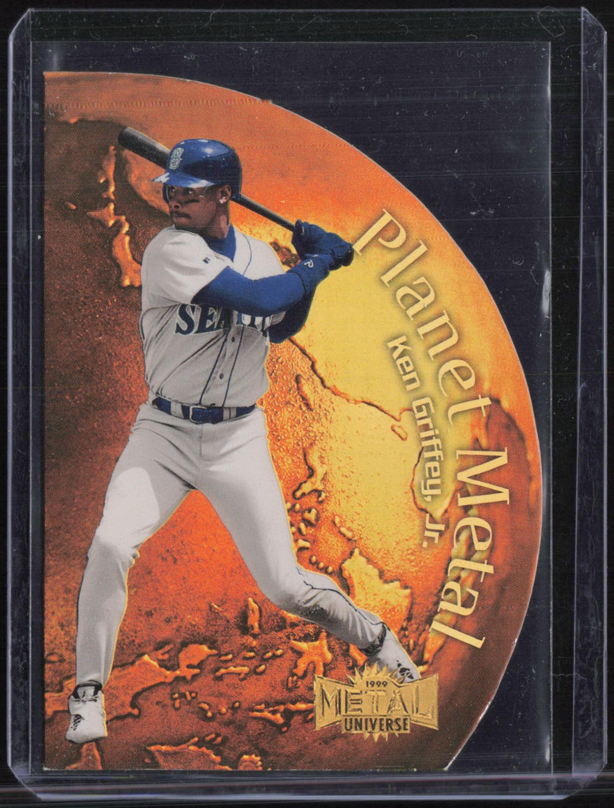 Ken Griffey Jr. 1999 Metal Universe #13-PM Planet Metal Price