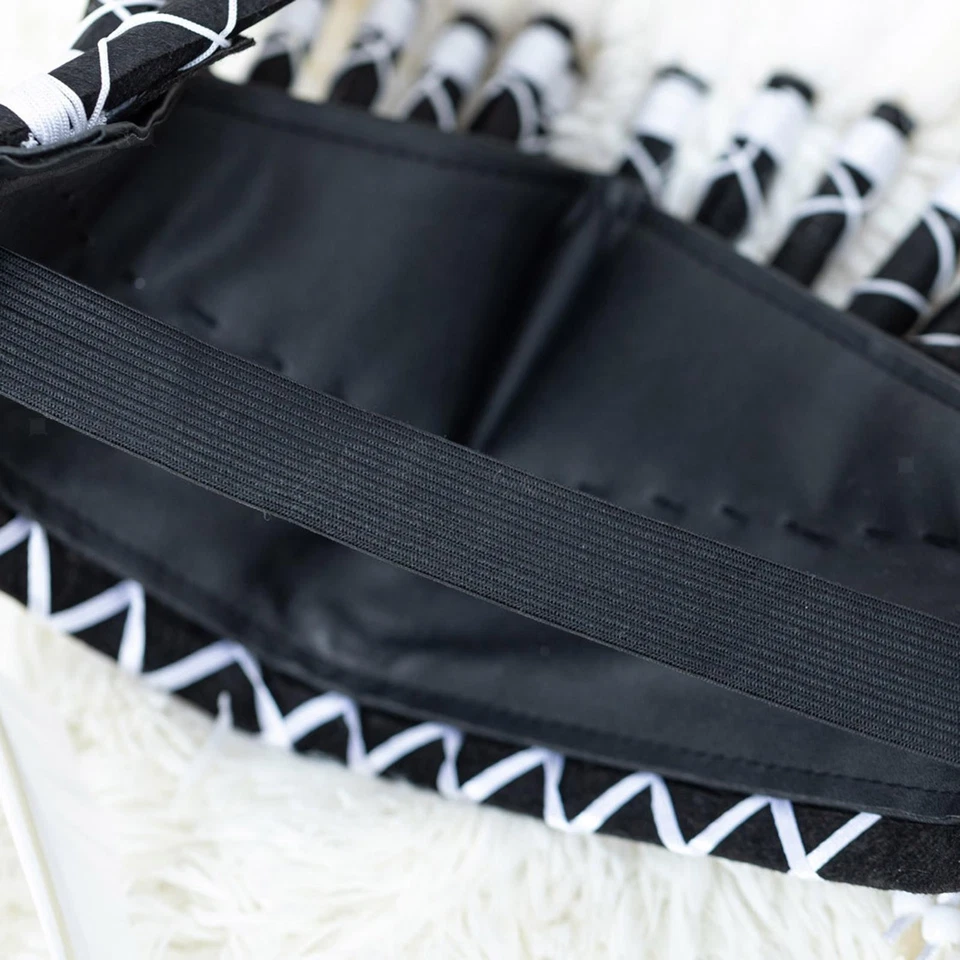 Chief Indian Hat Feather Headdress for Performance Stage Fancy Dress Party Black - Image 3 of 4