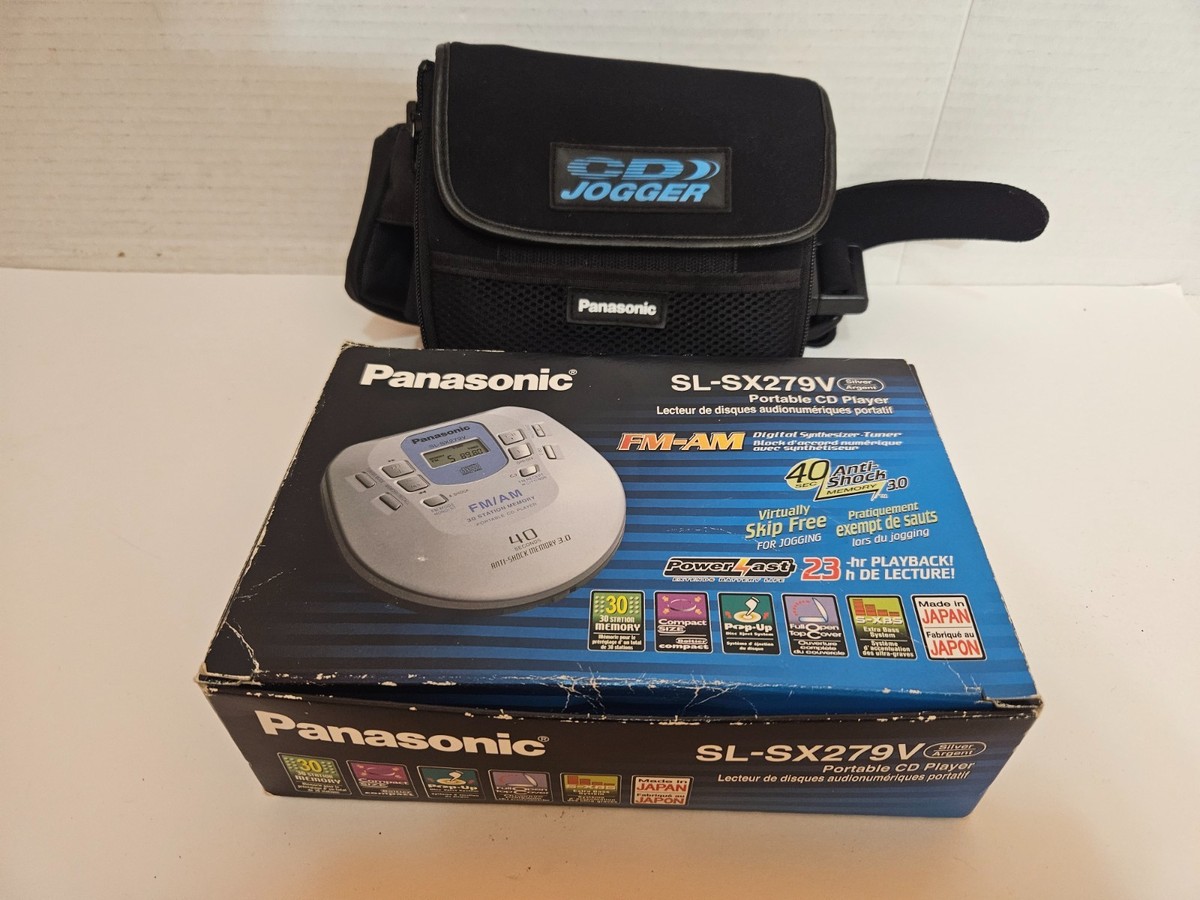 Panasonic SL-SX279V Portable CD PLAYER with Anti-Shock AM/FM Radio