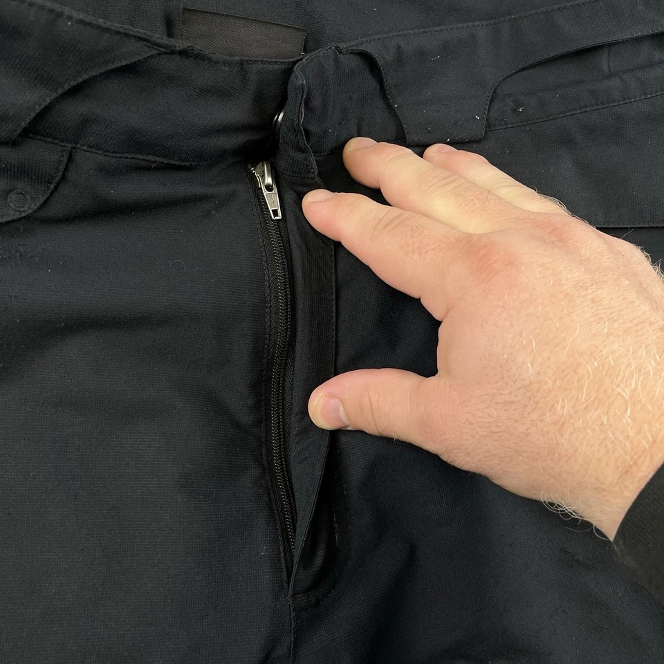 Pantalones de esquí de nieve vintage PATAGONIA para hombre 36 negros de nailon pesca al aire libre invierno Foto 2 de 4