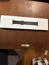 Apple Watch Sport Band 45mm Midnight Genuine OEM New in Box