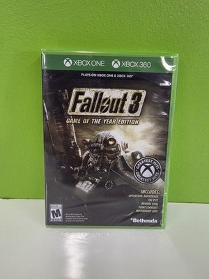 Fallout 3 Game of the Year GOTY Edition (Xbox 360 / One) Complete 2 Discs Tested