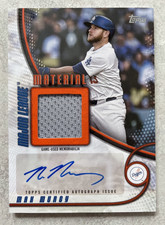 2025 Topps - Max Muncy - Major League Material - Autograph - /25 - #MLMAR-MMU