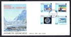 British Antarctic Territory - 1991 Antarctic Ozone Hole Faraday First Day Cover